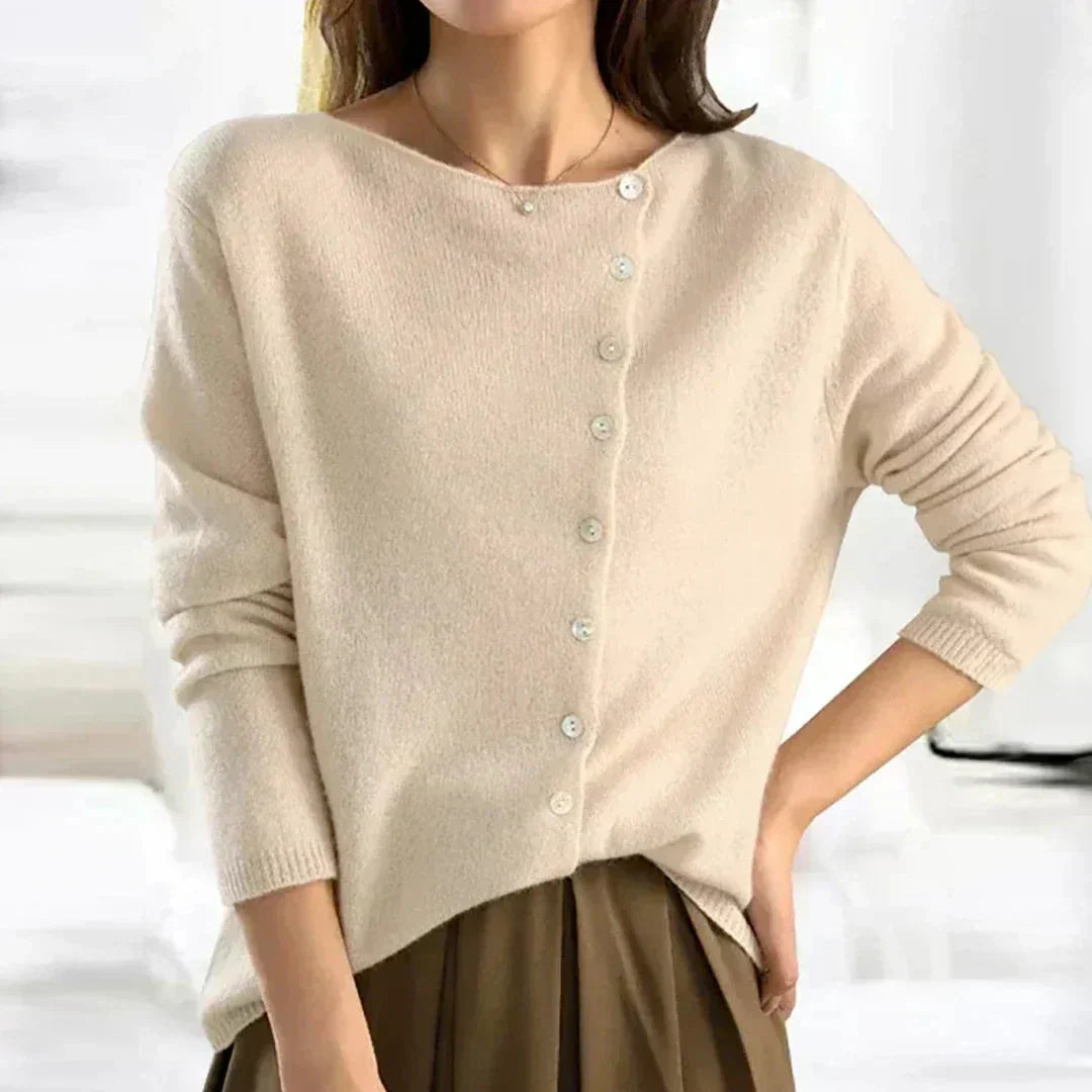 Variant image for Women's Elegant Premium Cardigan Sweater with Timeless Design-3