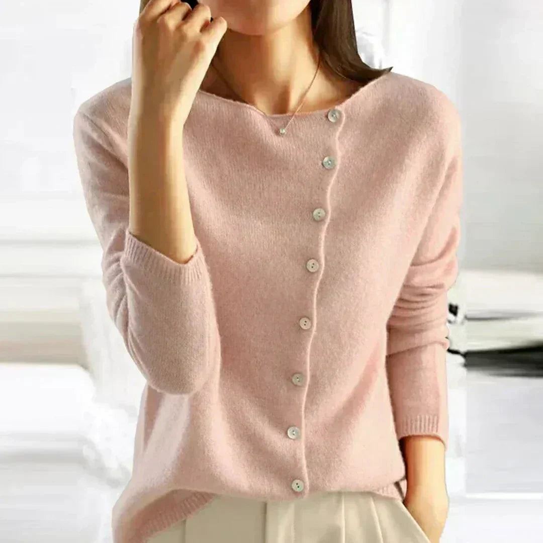 Variant image for Women's Elegant Premium Cardigan Sweater with Timeless Design-2