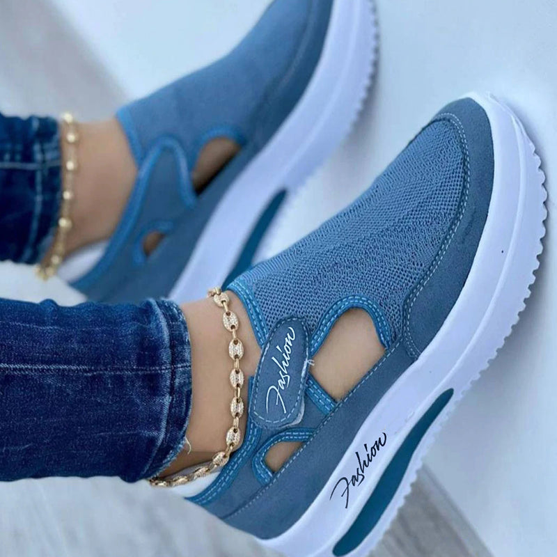 Variant image for Women's Comfortable Breathable Sneakers with Orthopedic Support-1