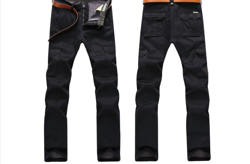 Men’s Comfortable Fit Baggy Cargo Pants with Multi-Pocket Design | Perfect for All Seasons