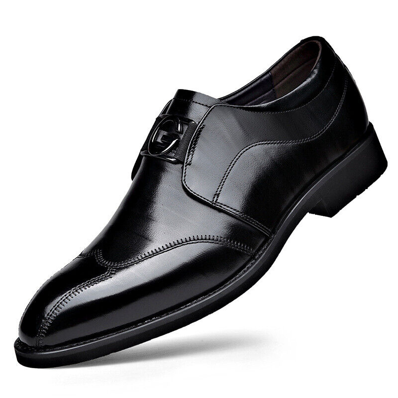 Men's Classic Vegan Leather Lace Up Formal Shoes | Perfect for Casual Days