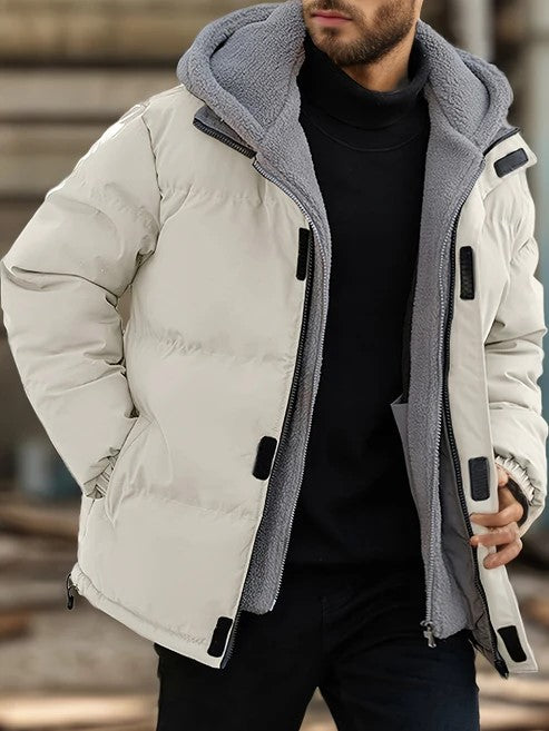 Stylish Casual Warm Padded Winter Jacket for Men | Ideal for Winter