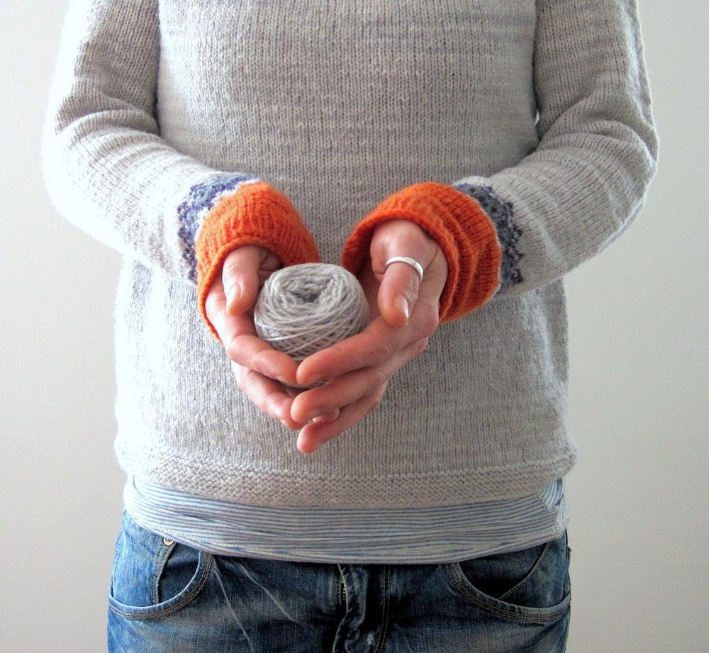 Women's Classic Soft Knit Sweater with Traditional Fair Isle Pattern