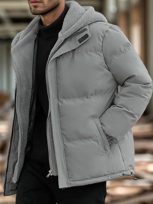 Stylish Casual Warm Padded Winter Jacket for Men | Ideal for Winter