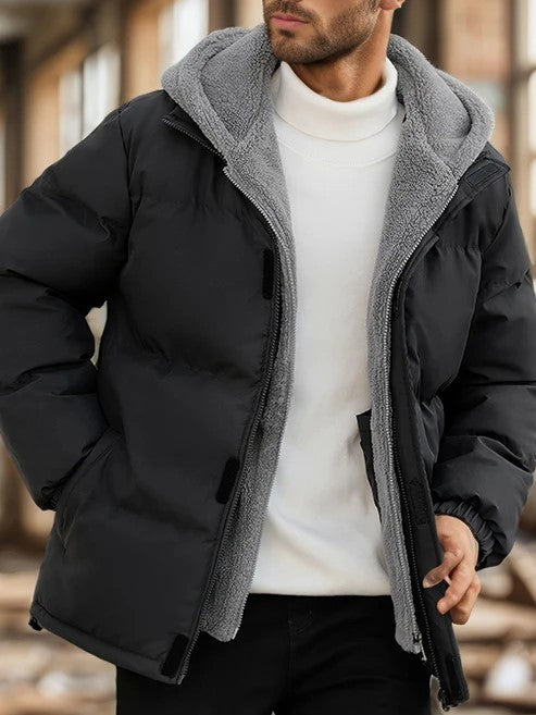 Stylish Casual Warm Padded Winter Jacket for Men | Ideal for Winter