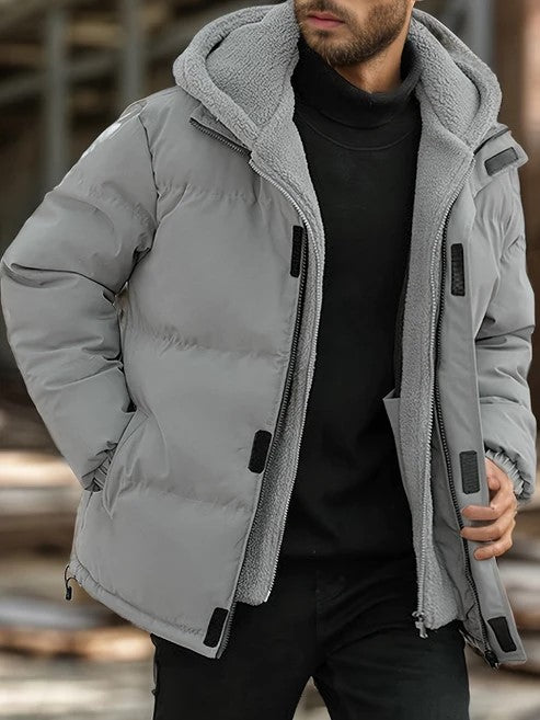 Stylish Casual Warm Padded Winter Jacket for Men | Ideal for Winter